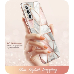 Hurtownia GSM - Etui Supcase Cosmo Samsung Galaxy S21 FE Marble - SPC226MRB - {ean13} - Hurt