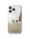 Hurtownia GSM - Etui Karl Lagerfeld KLHCP13LPABGNU Apple iPhone 13 Pro różowy/pink hardcase PEEK A BOO Liquid Glitter - KLD785PNK - {ean13} - Hurt
