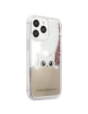 Hurtownia GSM - Etui Karl Lagerfeld KLHCP13LPABGNU Apple iPhone 13 Pro różowy/pink hardcase PEEK A BOO Liquid Glitter - KLD785PNK - {ean13} - Hurt