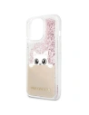 Hurtownia GSM - Etui Karl Lagerfeld KLHCP13LPABGNU Apple iPhone 13 Pro różowy/pink hardcase PEEK A BOO Liquid Glitter - KLD785PNK - {ean13} - Hurt
