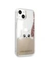 Hurtownia GSM - Case Karl Lagerfeld KLHCP13MPABGNU Apple iPhone 13 rosa/pink Hardcase PEEK A BOO Liquid Glitter - KLD786PNK - {ean13} - Hurt