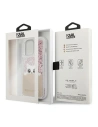 Etui Karl Lagerfeld KLHCP13XPABGNU Apple iPhone 13 Pro Max różowy/pink hardcase PEEK A BOO Liquid Glitter