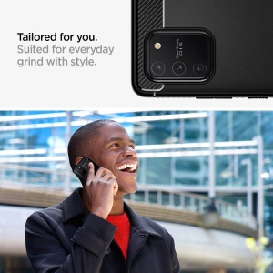 Hurtownia GSM - Case Spigen Rugged Armor Redmi Note 9S/9 Pro/9 Pro Max Matt Schwarz - SPN2075BLK - {ean13} - Hurt