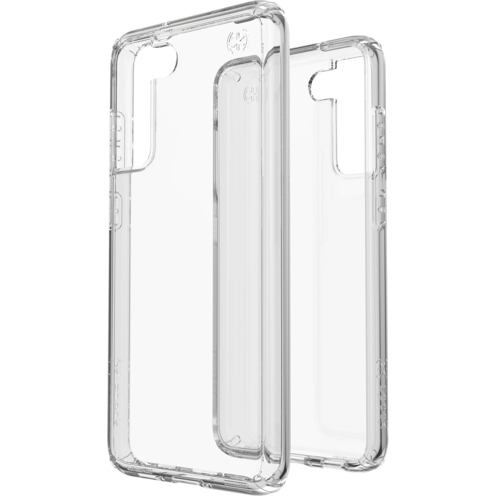 Hurtownia GSM - Etui Speck Presidio ExoTech Samsung Galaxy S21 FE s povrchovou úpravou MICROBAN (Čiré) - SPK298CLR - {ean13} - Hurt