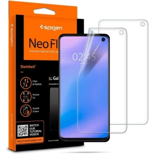 Folia Samsung Galaxy S10 - Spigen Neo Flex HD - Home Screen