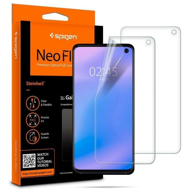 Spigen Distributor - 8809640251290 - SPN294 - Spigen Neo Flex HD Samsung Galaxy S10 - B2B homescreen