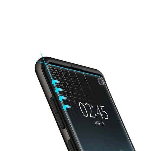 Folia Samsung Galaxy S10 - Spigen Neo Flex HD - Home Screen