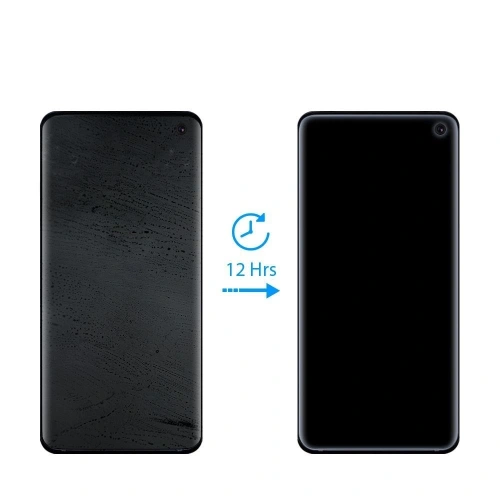 Folia Samsung Galaxy S10 - Spigen Neo Flex HD - Home Screen