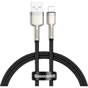Hurtownia GSM - Kabel USB do Lightning Baseus Cafule, 2.4A, 0,25m (czarny) - BSU3056BLK - {ean13} - Hurt