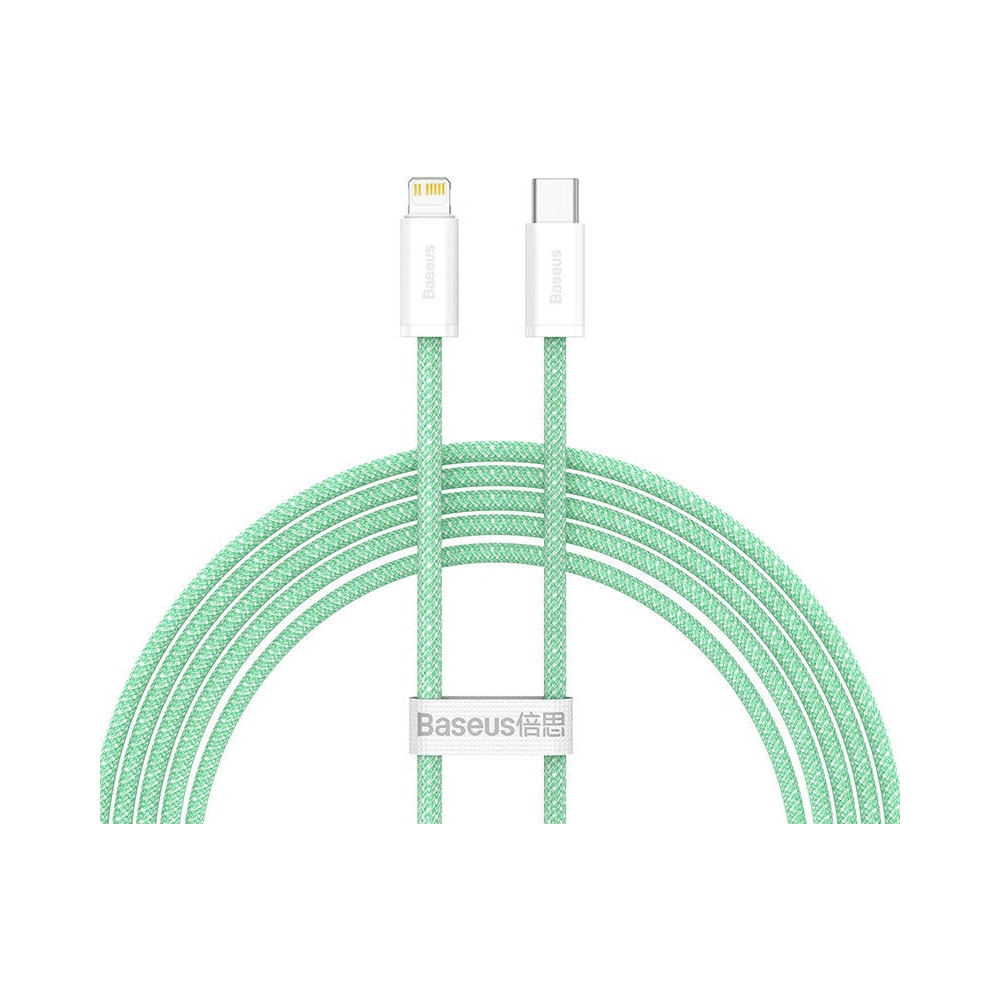 Hurtownia GSM - Kabel USB-C do Lightning Baseus Dynamic Series, 20W, 2m (zielony) - BSU3058GRN - {ean13} - Hurt