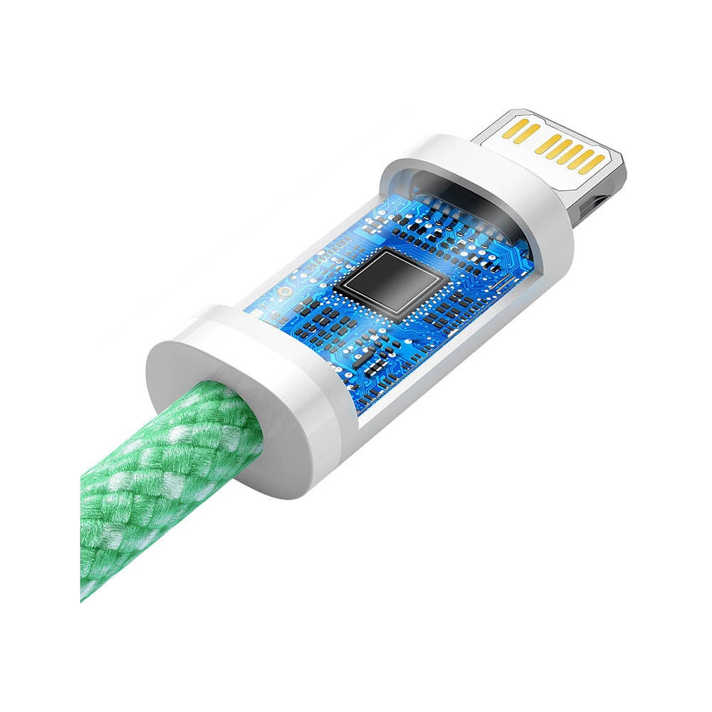Hurtownia GSM - Kabel USB-C do Lightning Baseus Dynamic Series, 20W, 2m (zielony) - BSU3058GRN - {ean13} - Hurt