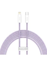 Kabel USB-C do Lightning Baseus Dynamic Series, 20W, 2m (fioletowy)
