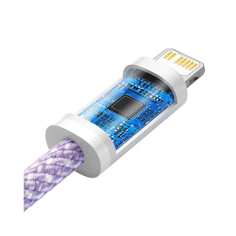 Hurtownia GSM - Kabel USB-C do Lightning Baseus Dynamic Series, 20W, 2m (fialový) - BSU3060PRP - {ean13} - Hurt