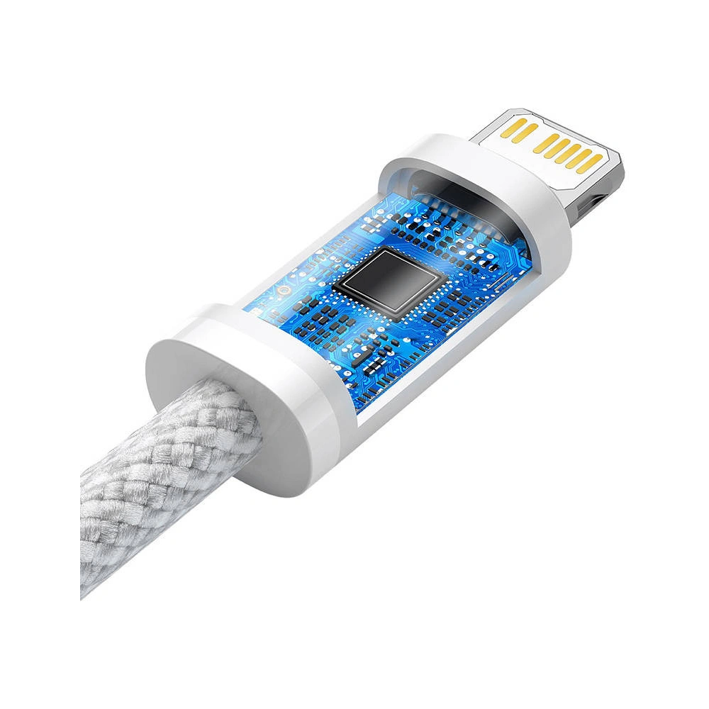 Hurtownia GSM - Kabel USB-C do Lightning Baseus Dynamic Series, 20W, 2m (bílý) - BSU3062WHT - {ean13} - Hurt