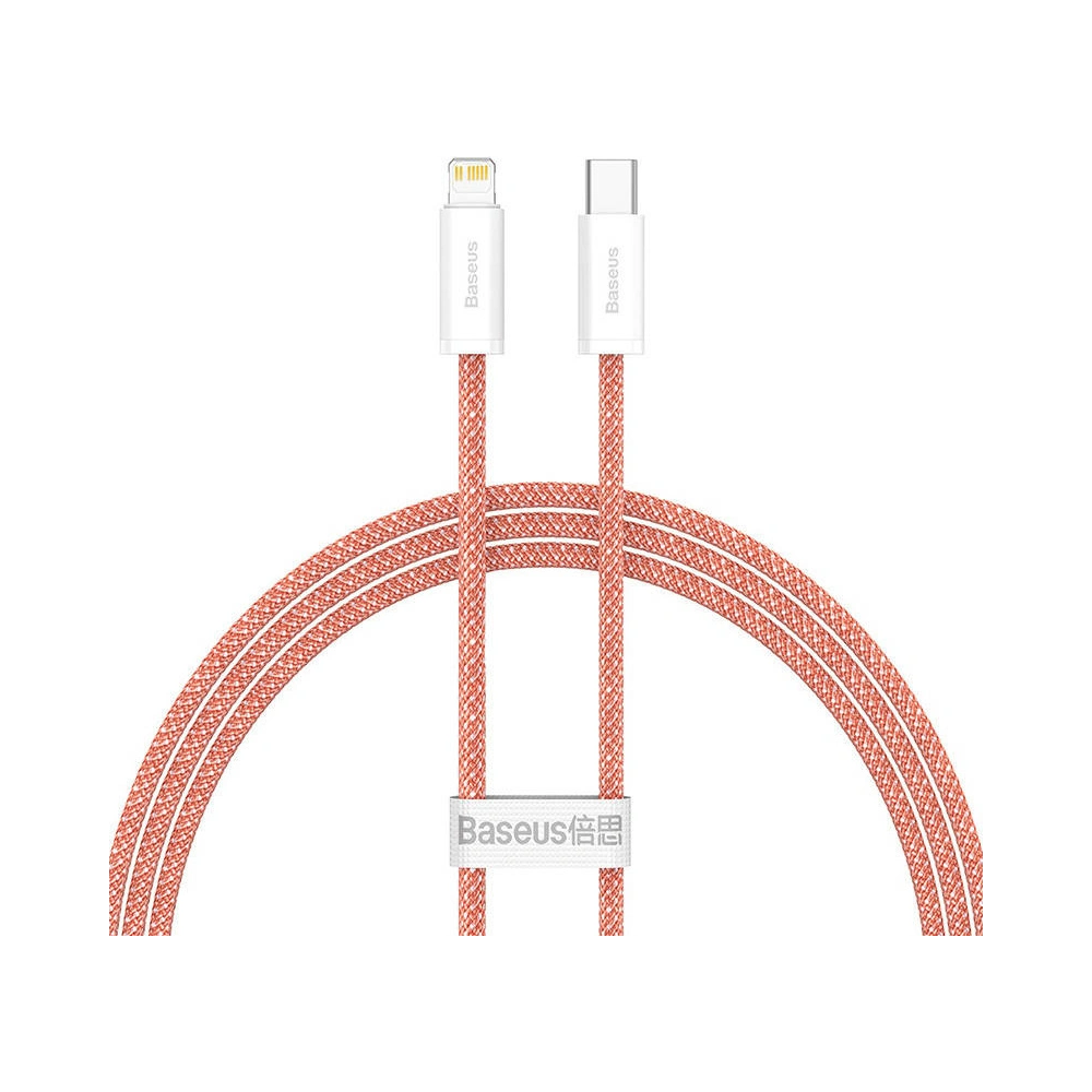Wholesale USB-C cable for Lightning Baseus Dynamic Series, 20W, 1m (orange) - BSU3064ORG - {ean13} - Hurt