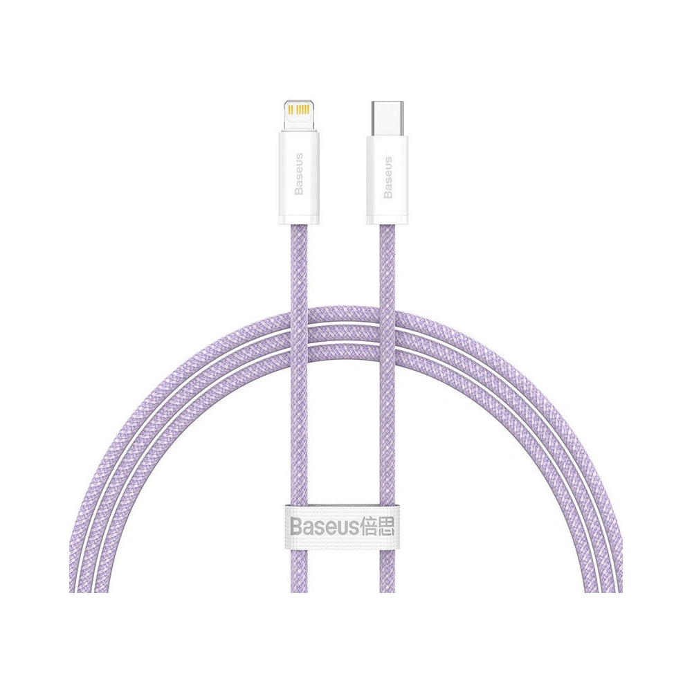 Hurtownia GSM - Kabel USB-C do Lightning Baseus Dynamic Series, 20W, 1m (fialový) - BSU3065PRP - {ean13} - Hurt