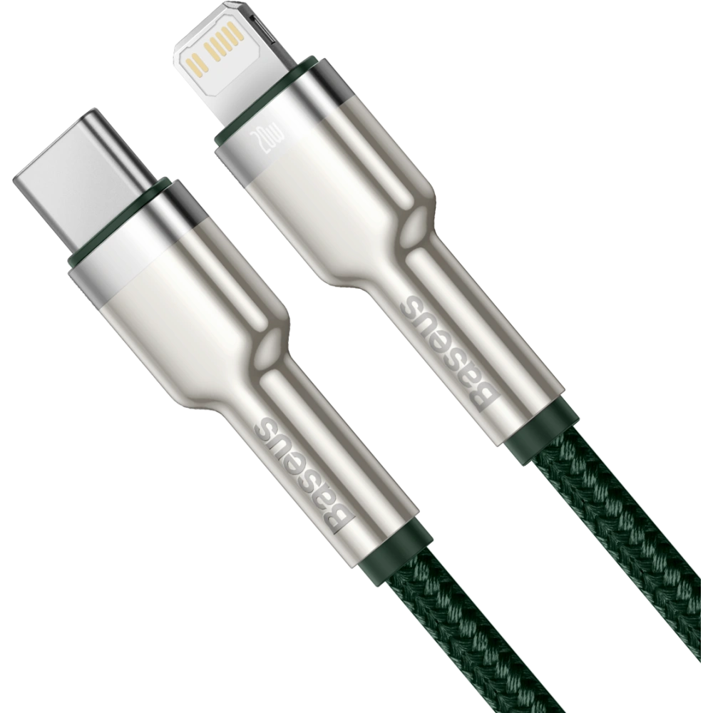 Hurtownia GSM - Kabel USB-C do Lightning Baseus 2m (zelený) - BSU3067GRN - {ean13} - Hurt
