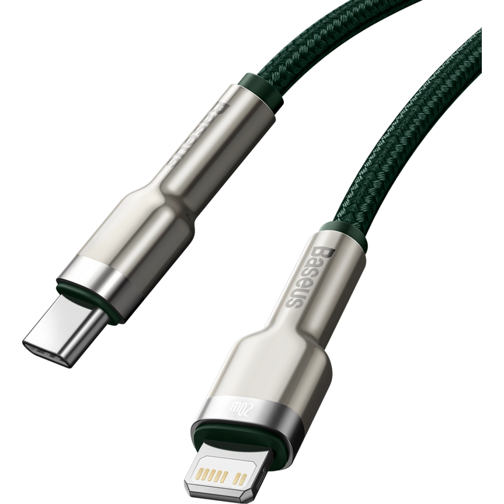 Hurtownia GSM - Kabel USB-C do Lightning Baseus 2m (zelený) - BSU3067GRN - {ean13} - Hurt