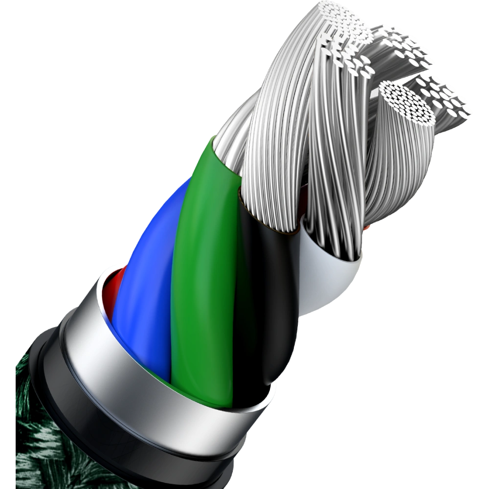Hurtownia GSM - Kabel USB-C do Lightning Baseus 2m (zelený) - BSU3067GRN - {ean13} - Hurt