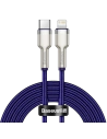 Kabel USB-C do Lightning Baseus Cafule, 20W, 2m (fialový)