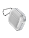 Etui X-Doria Raptic Air Apple AirPods 3 s karabínkem (Stříbrná)