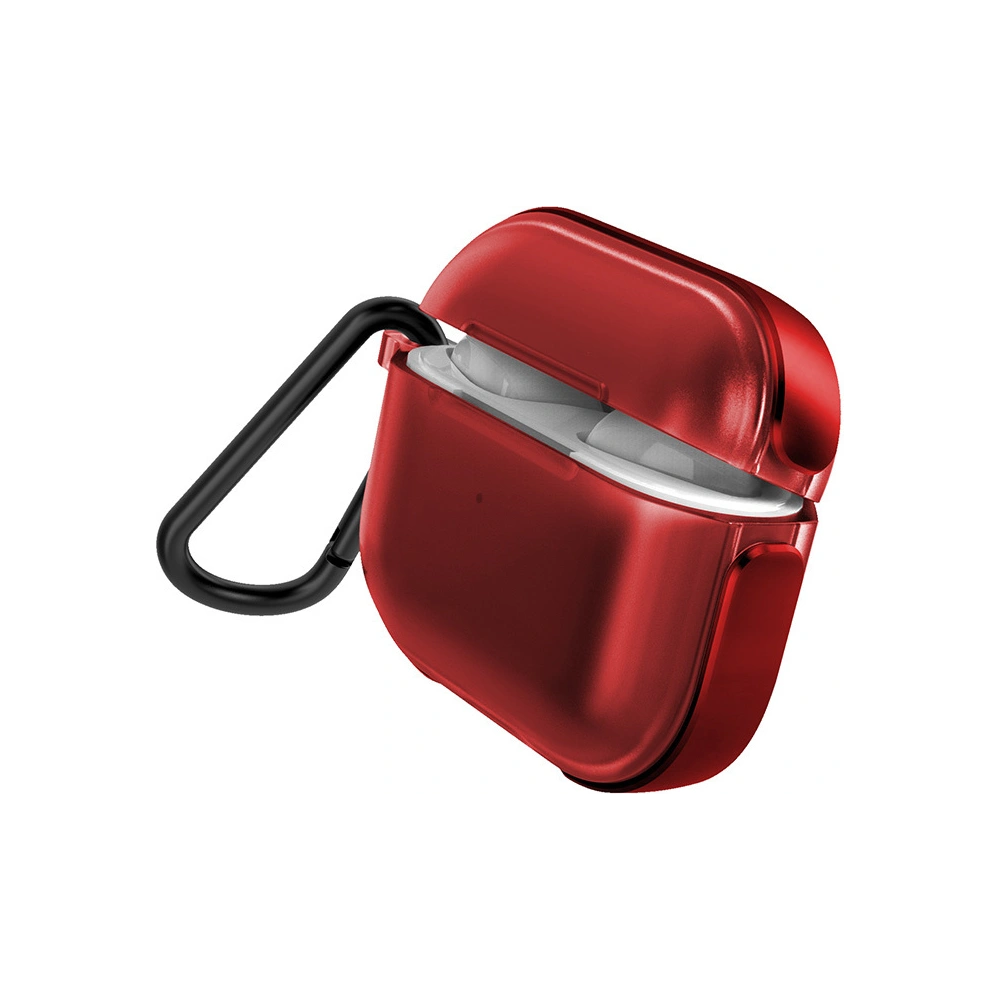 Hurtownia GSM - Etui X-Doria Raptic Air Apple AirPods 3 s karabinovým hákem (Červená) - XDR158RED - {ean13} - Hurt