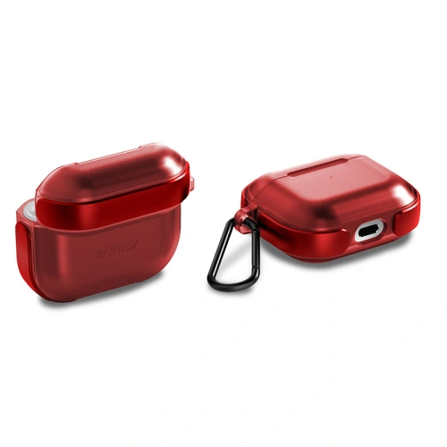 Etui X-Doria Raptic Air Apple AirPods 3 z karabińczykiem (Red)
