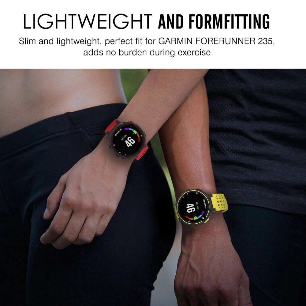Hurtownia GSM - Case Tech-Protect Smooth Garmin Forerunner 220/230/235/630/735 Schwarz/Rot - THP836BLK - {ean13} - Hurt