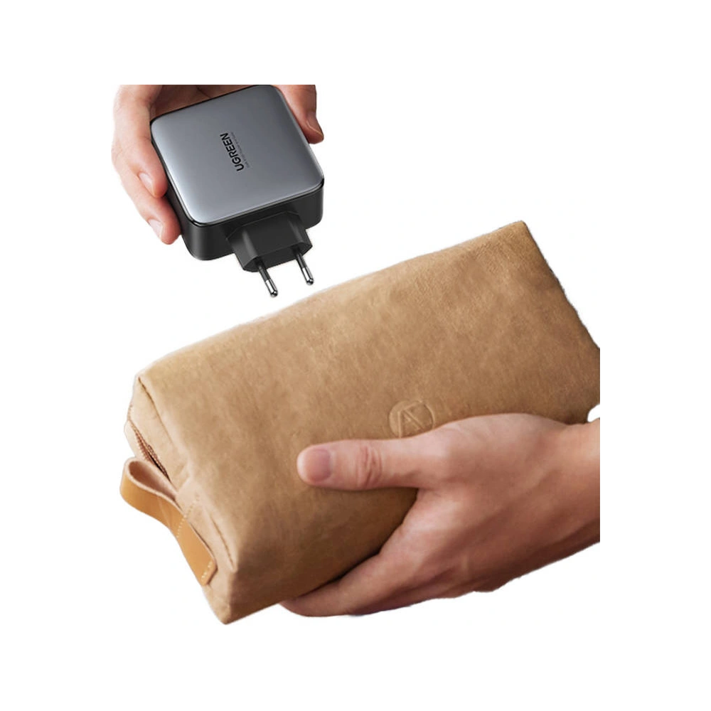 Hurtownia GSM - Síťová nabíječka UGREEN CD254, 2x USB-C, 100W, PD (černá) - UGR1181BLK - {ean13} - Hurt