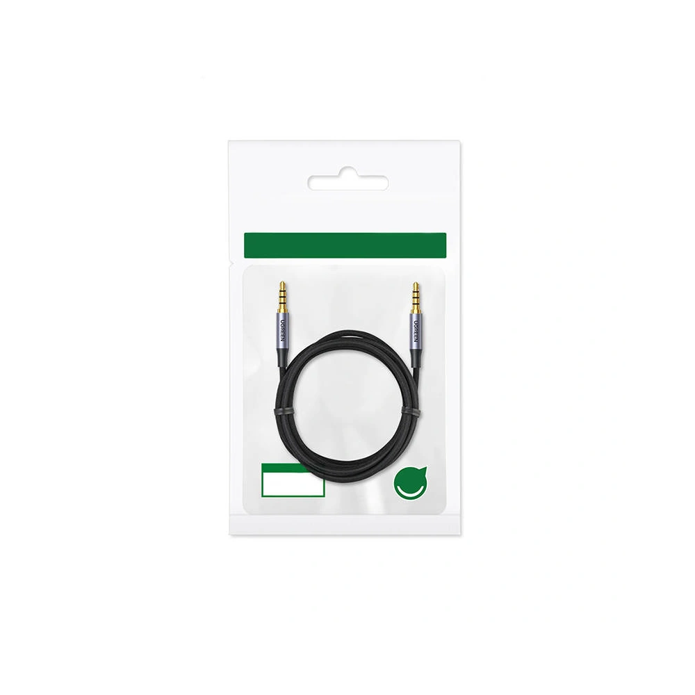 Hurtownia GSM - Kabel mini jack 3.5mm UGREEN AV183, AUX, 2m (czarny) - UGR1187BLK - {ean13} - Hurt