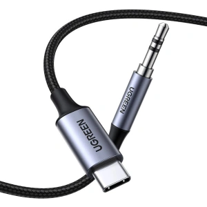 Hurtownia GSM - Kabel USB-C UGREEN CM450 do mini jack 3.5mm AUX, 1m (czarny) - UGR1190BLK - {ean13} - Hurt