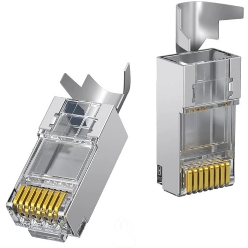 Wtyczka RJ45 UGREEN NW193, Ethernet, 8P/8C, Cat.7, FTP (10szt.)