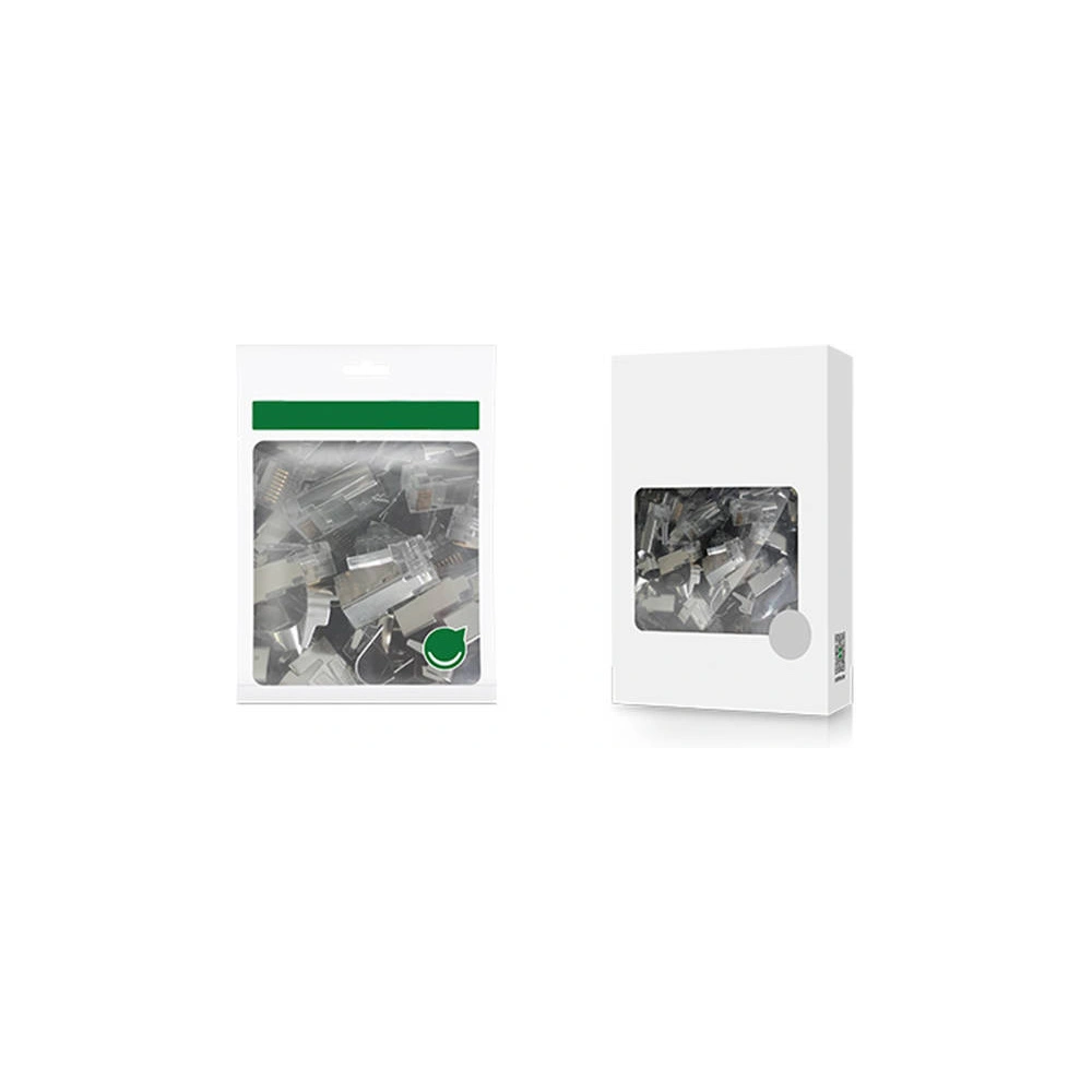 Hurtownia GSM - Konektor RJ45 UGREEN NW193, Ethernet, 8P/8C, Cat.7, FTP (10ks.) - UGR1194 - {ean13} - Hurt