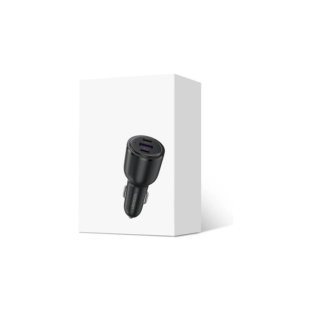 Hurtownia GSM - Auto nabíječka UGREEN CD239, USB, 2x USB-C, PD, 69W (černá) - UGR1195BLK - {ean13} - Hurt