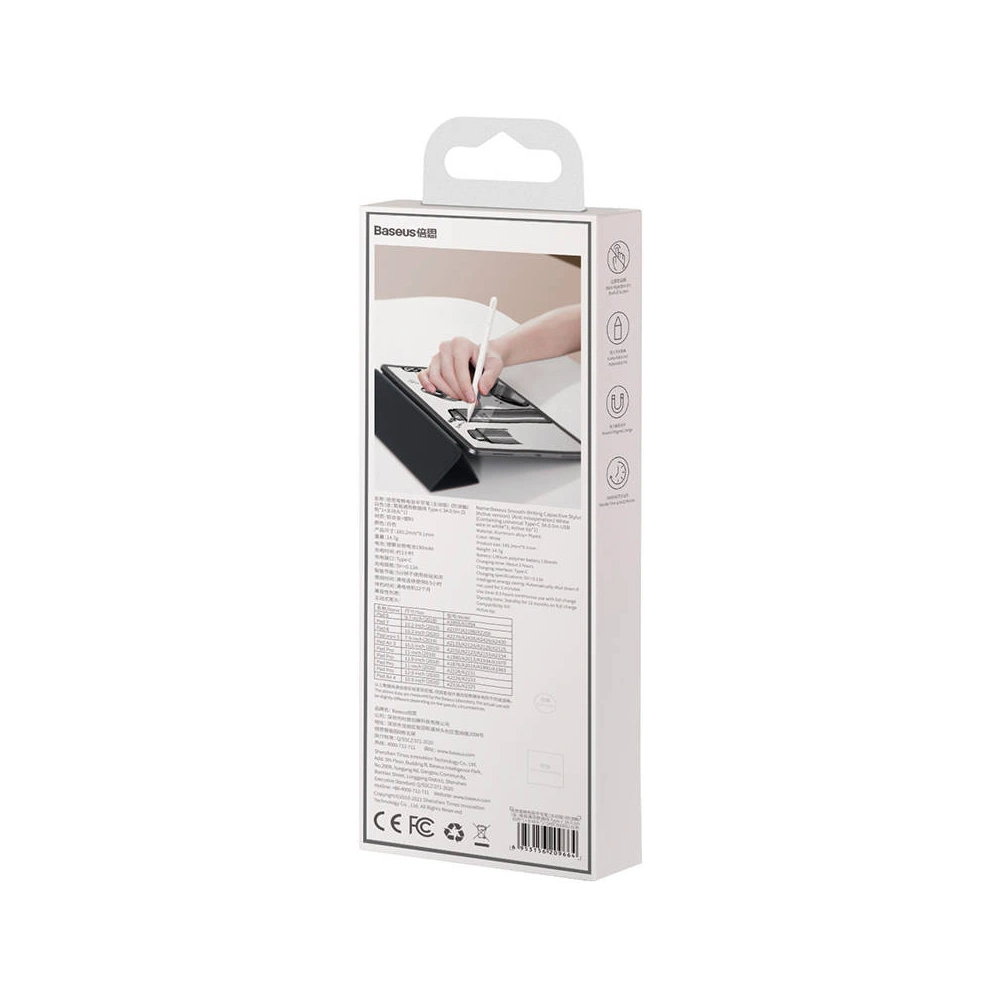 Hurtownia GSM - Rysik długopis 2w1 Baseus Capacitive Stylus (biały) - BSU3074WHT - {ean13} - Hurt
