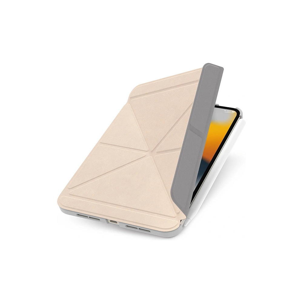 Wholesale Moshi VersaCover Case origami Apple iPad mini 2021 6 Gen / iPad mini 8.3" 2024 7gen (Savanna Beige) - MOSH213SAVBEI - {ean13} - Hurt