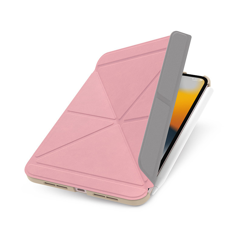 Hurtownia Moshi - 4711064645163 - MOSH214SAKPNK - Etui Moshi VersaCover Apple iPad mini 2021 (6. generacji) z ładowaniem Apple Pencil (Sakura Pink) - B2B homescreen