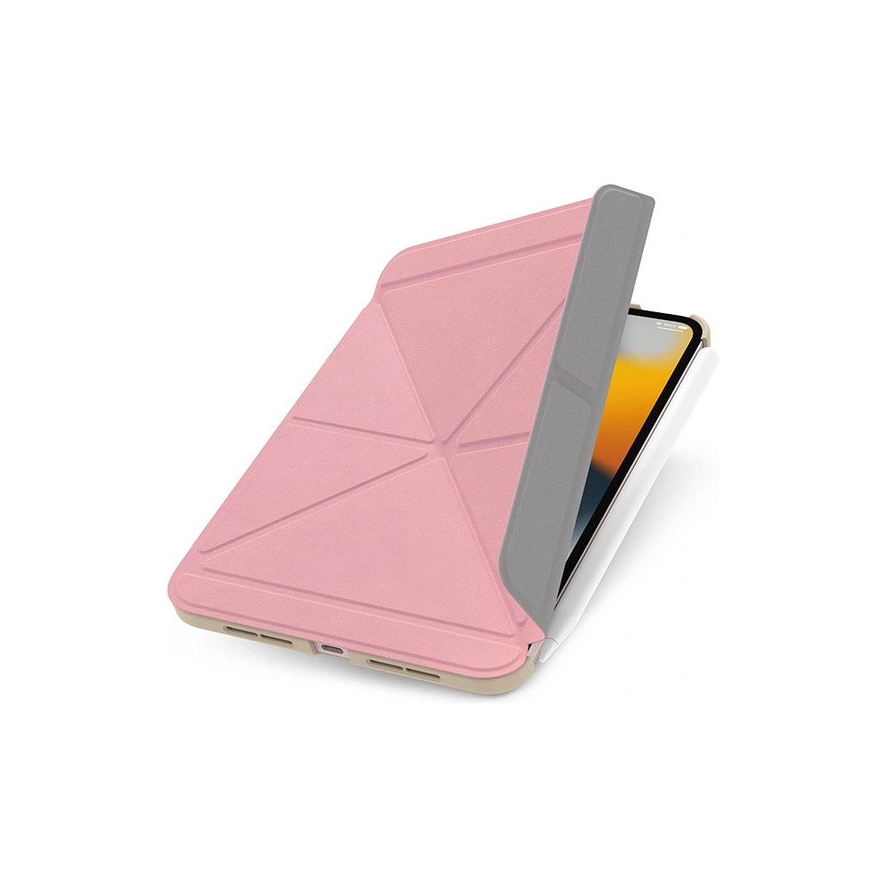 Wholesale Moshi VersaCover Case origami Apple iPad mini 2021 6 Gen / iPad mini 8.3" 2024 7gen (Savanna Beige) - MOSH214SAKPNK - {ean13} - Hurt