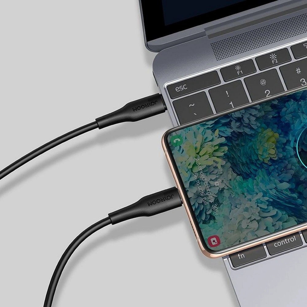 Hurtownia GSM - Kabel Joyroom S-1230M3 USB-C - USB-C PD 60W 120cm Bílý - JYR070WHT - {ean13} - Hurt