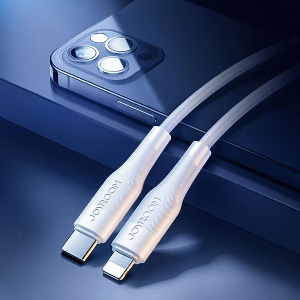 Hurtownia GSM - Kabel Joyroom S-1224M3 USB-C - Lightning PD 20W 120cm Bílý - JYR072WHT - {ean13} - Hurt