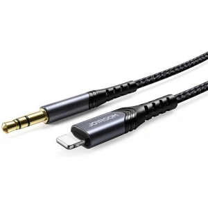 Wholesale Joyroom SY-A02 Lightning - AUX Cable 100cm Black - JYR075BLK - {ean13} - Hurt