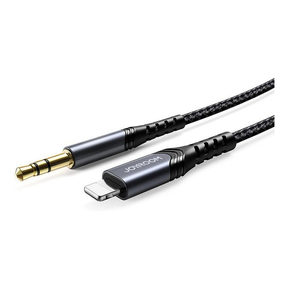 Hurtownia GSM - Kabel Joyroom SY-A02 Lightning - AUX 100cm Černý - JYR075BLK - {ean13} - Hurt