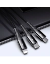 Hurtownia GSM - Kabel Joyroom S-1230G4 3in1 USB-C - Lightning - microUSB 120cm černý - JYR076BLK - {ean13} - Hurt