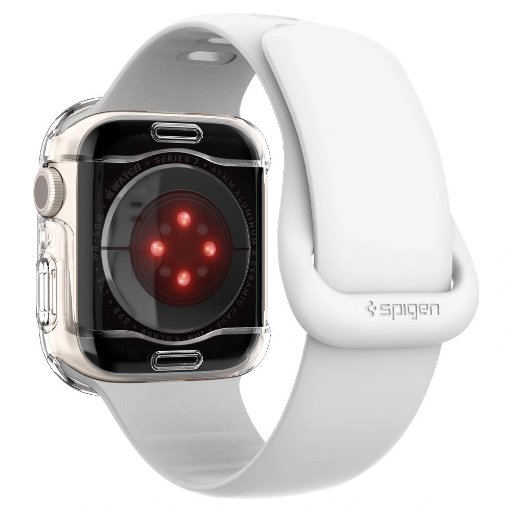 Hurtownia GSM - Etui Spigen Ultra Hybrid Apple Watch 4/5/6/7/8/9/SE 44/45mm Crystal Clear - SPN2076CL - {ean13} - Hurt