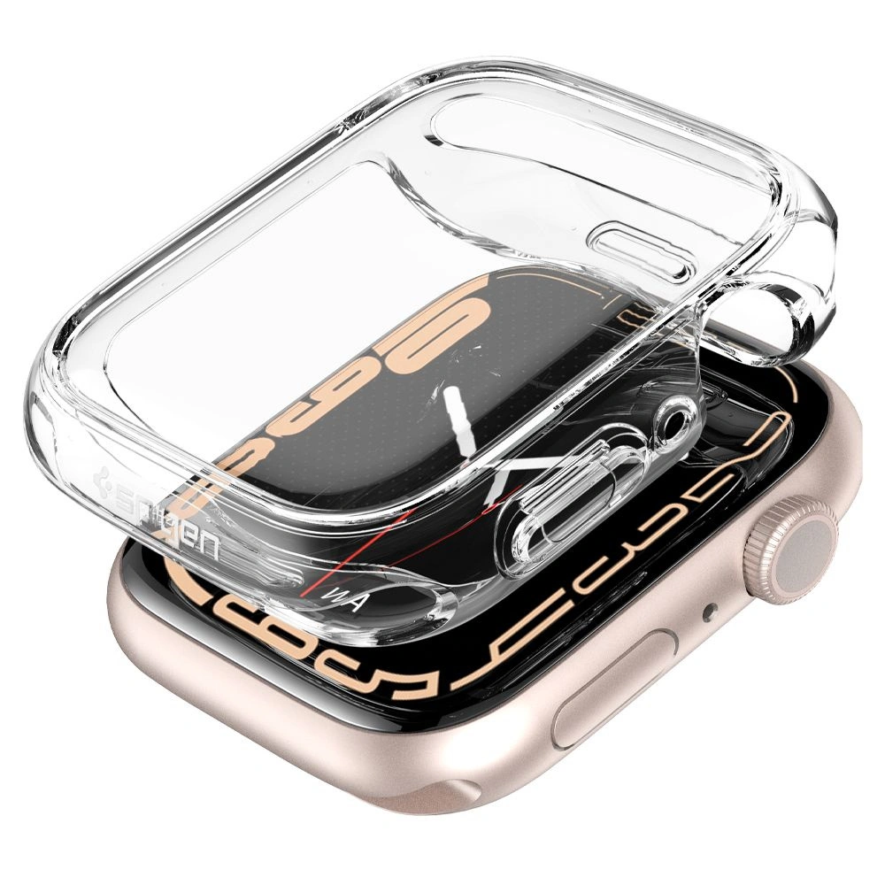 Hurtownia GSM - Etui Spigen Ultra Hybrid Apple Watch 4/5/6/7/8/9/SE 44/45mm Crystal Clear - SPN2076CL - {ean13} - Hurt