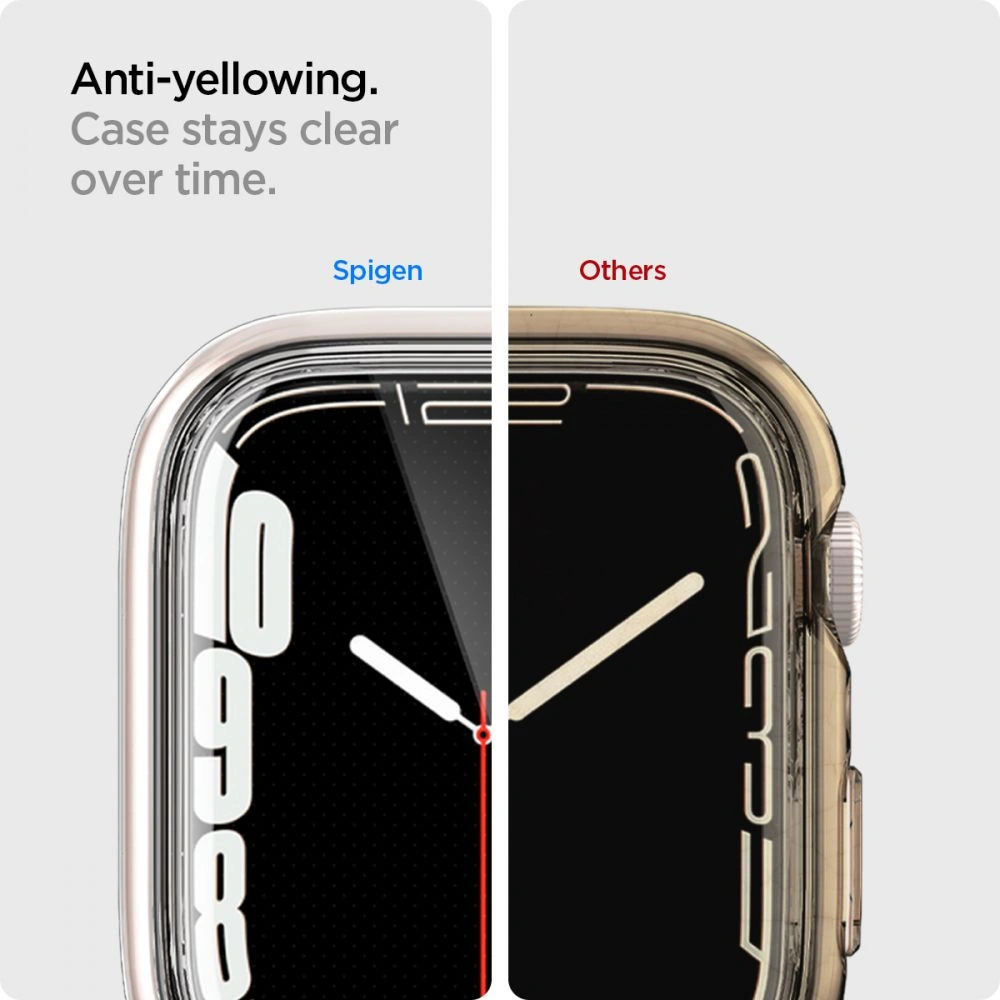 Hurtownia GSM - Etui Spigen Ultra Hybrid Apple Watch 4/5/6/7/8/9/SE 44/45mm Crystal Clear - SPN2076CL - {ean13} - Hurt