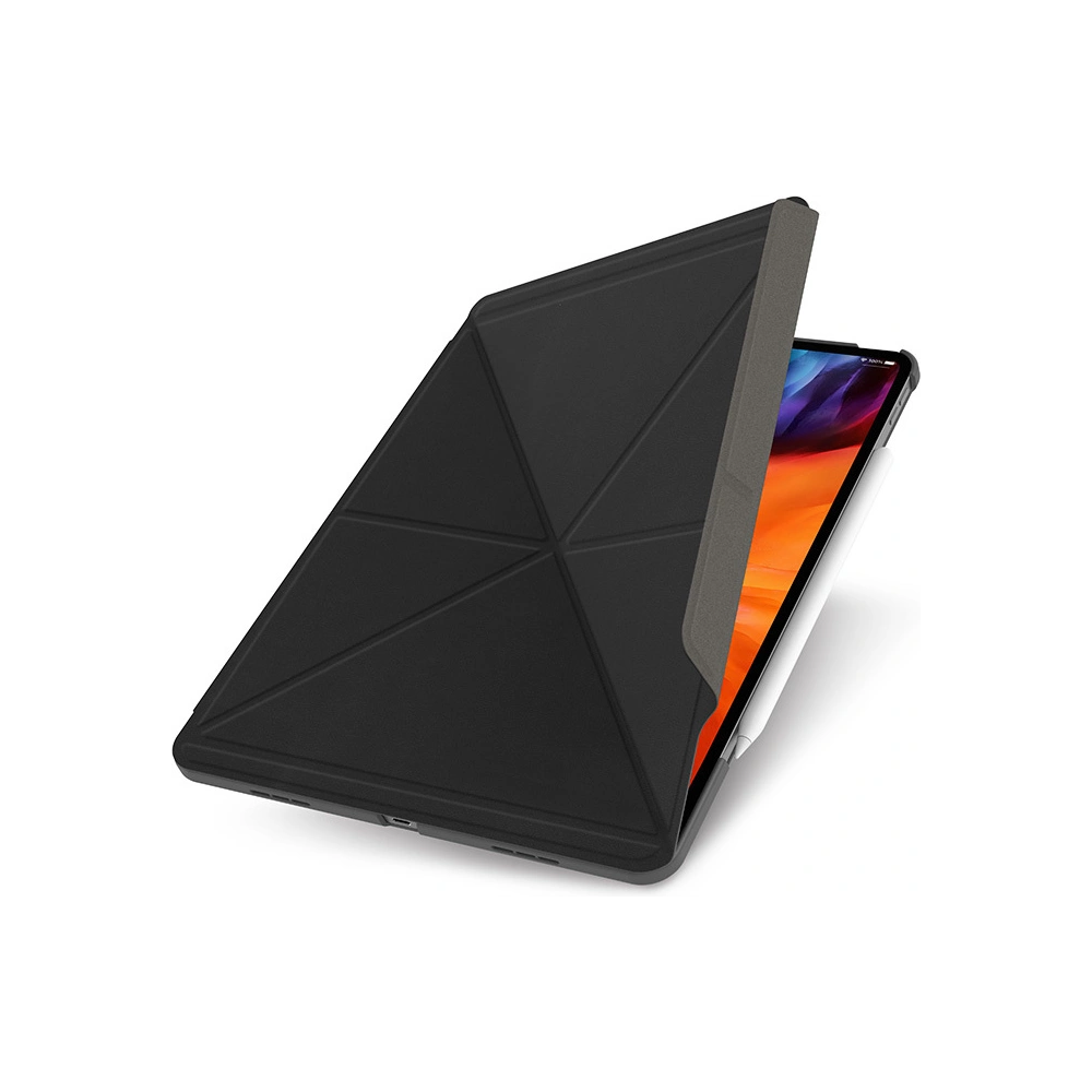 Hurtownia GSM - Etui Moshi VersaCover Apple iPad Pro 12.9 2021 (5. generace) s nabíjením Apple Pencil (Charcoal Black) - MOSH216CHABLK - {ean13} - Hurt