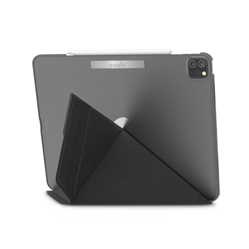 Etui Moshi VersaCover Apple iPad Pro 12.9 2021 (5. generacji) z ładowaniem Apple Pencil (Charcoal Black)