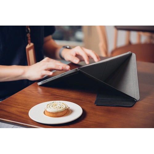 Etui Moshi VersaCover Apple iPad Pro 12.9 2021 (5. generacji) z ładowaniem Apple Pencil (Charcoal Black)