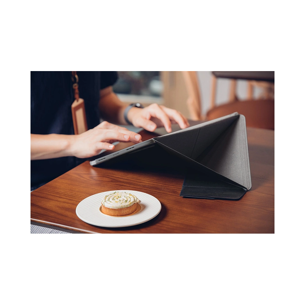 Hurtownia GSM - Etui Moshi VersaCover Apple iPad Pro 12.9 2021 (5. generace) s nabíjením Apple Pencil (Charcoal Black) - MOSH216CHABLK - {ean13} - Hurt